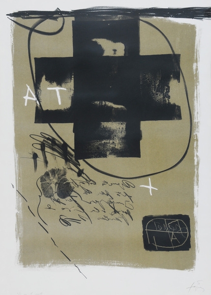 Art 6 '75 by Antoni Tàpies, 1975