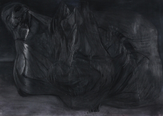 Artwork by Klaudia Schifferle, Untitled, Made of Charcoal and graphite on paper