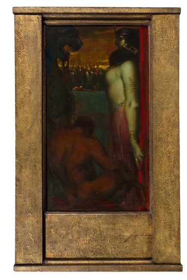 Simson und Delila by Adolf Frey-Moock