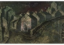 Silent village by Rei Kamoi, circa 1969