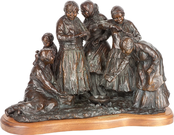 Making Fry Bread by Glenna Goodacre