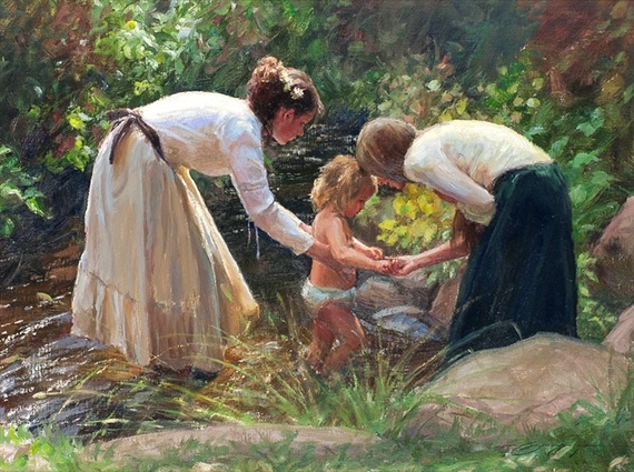 Bathing by Trent Gudmundsen