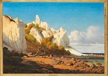 View of the cliffs of Møn - Anton Edvard Kieldrup