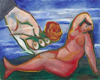 Sandro Chia: I Think Therefore I Paint (Penso Quindi Dipingo) - Jerome Zodo Contemporary, London