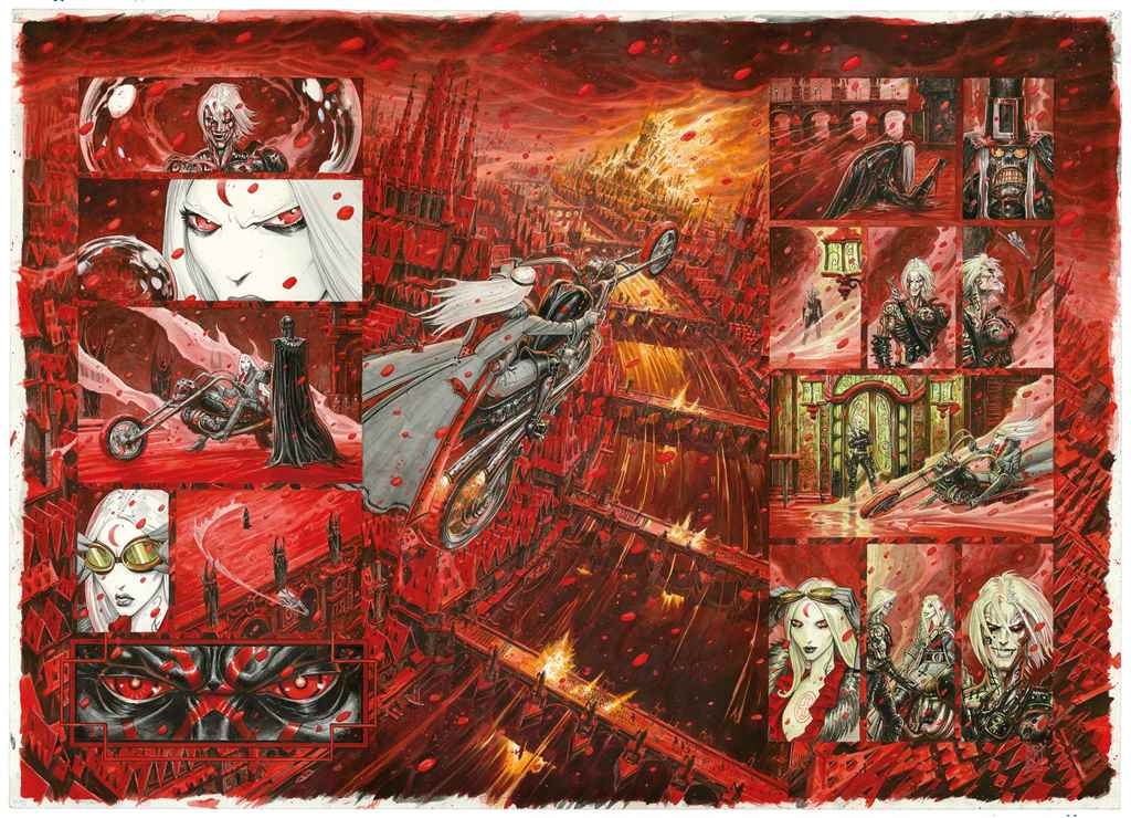 Olivier Ledroit | REQUIEM CHEVALIER VAMPIRE LA REINE DES ÂMES MORTES (T