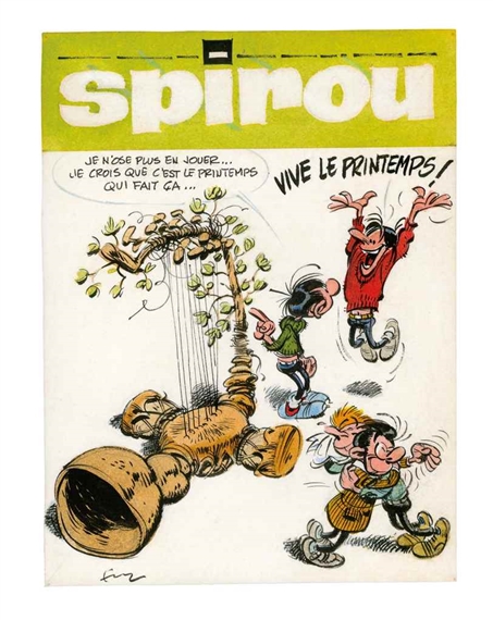 GASTON by André Franquin, 1974