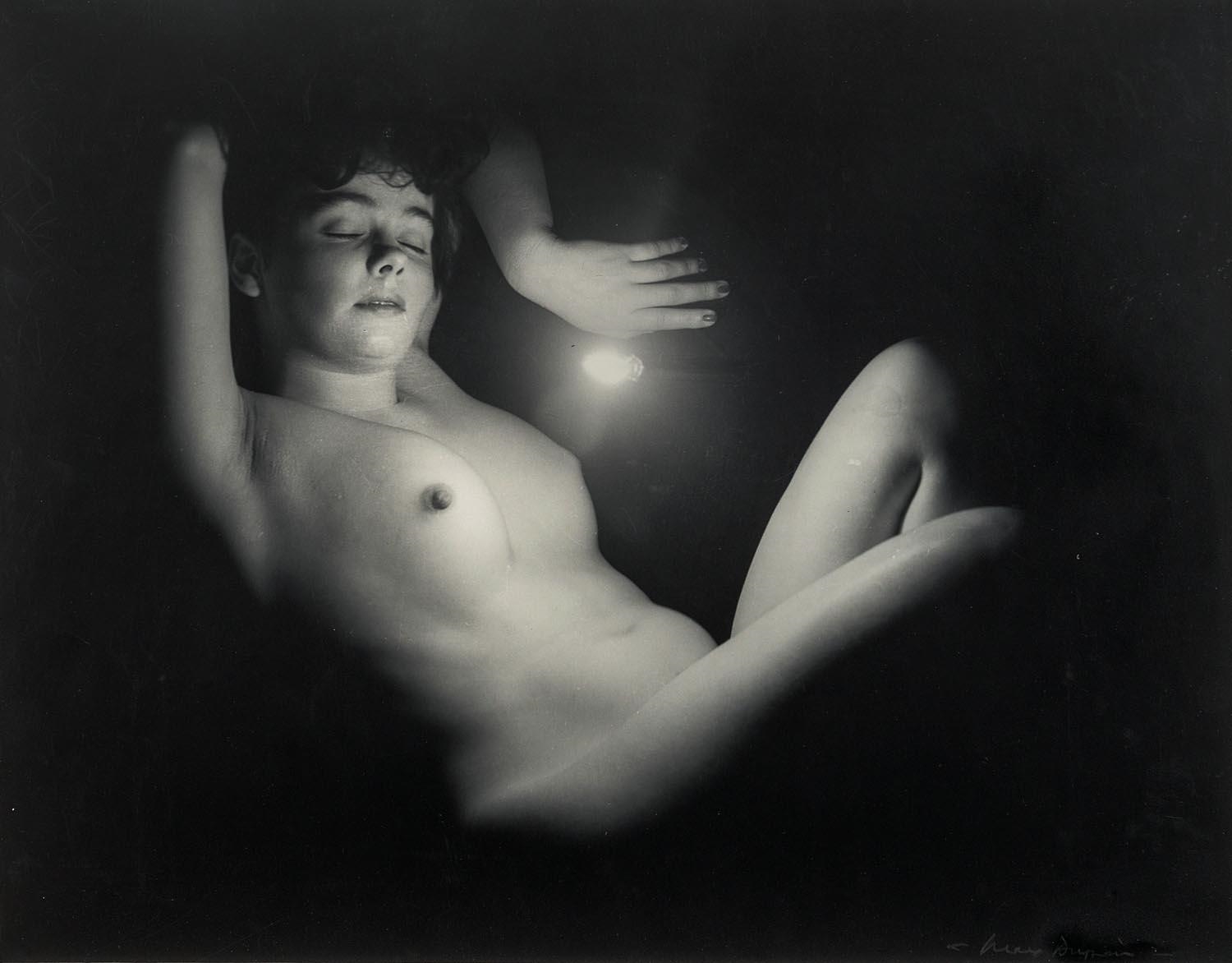 Artwork by Max Dupain, Illuminated Nude II, Made of silver gelatin photogra...