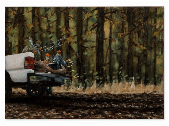 Part of what we do is… by Dan Attoe, 2005