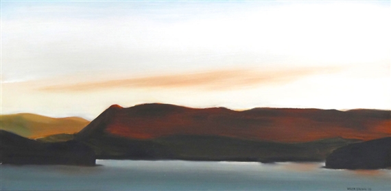 Morning Headlands by Helen Brown, 1970