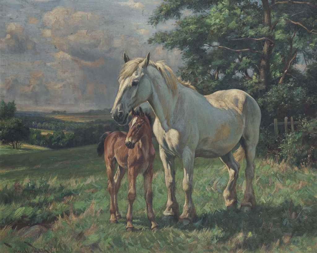 Лучшие речи кони. «Лошадь с жеребенком» а. Горбатова.. Лошадь с жеребенком Ушакова. Картина лошади.