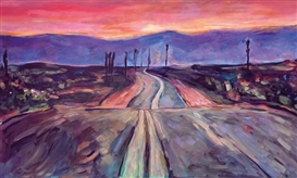 Bob Dylan: a Hockney-like painter of America's strange essence