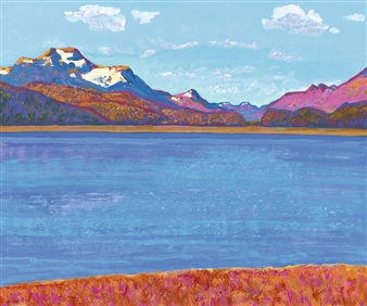 HERBSTZEIT AM SILSERSEE - Walter Ropélé