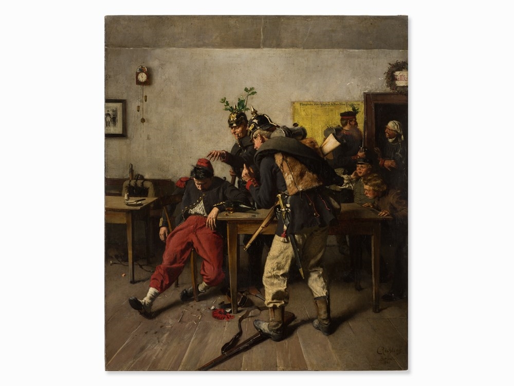 Carl Röchling | Caught Asleep (1881) | MutualArt