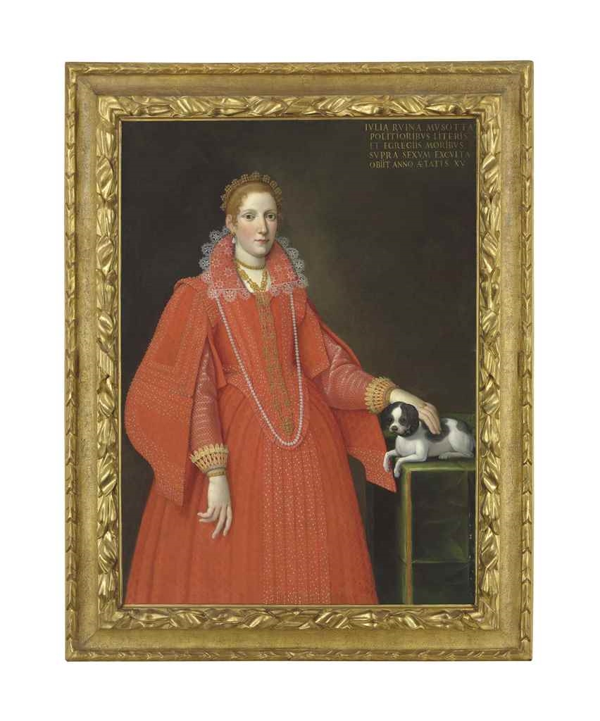 Florentine School, 17th Century | Portrait of Giulia Ruini Musotti ...