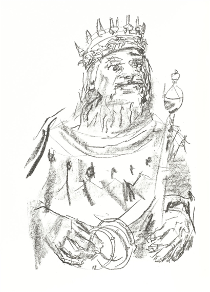 16 Works: Portfolio: King Lear by Oskar Kokoschka, 1963