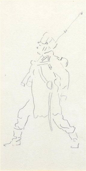 Study of a Jena Mural by Ferdinand Hodler