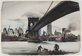 Georgia Museum Exhibition Shows Brooklyn Bridge as Icon of Modernism