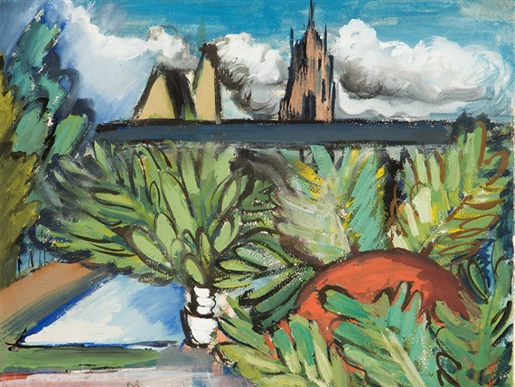 Open Air Bath (Frankfurt) by Ralph Joseph Hosp, 20th century