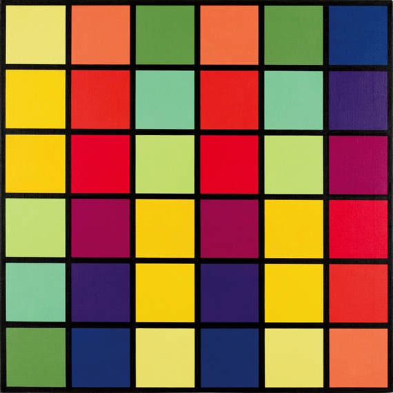 Painting Bitmap with Sytem Colours I by Jan Kubicek, 1977