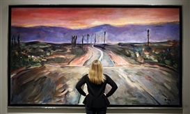 London gallery hosts exhibition of Bob Dylan's US paintings