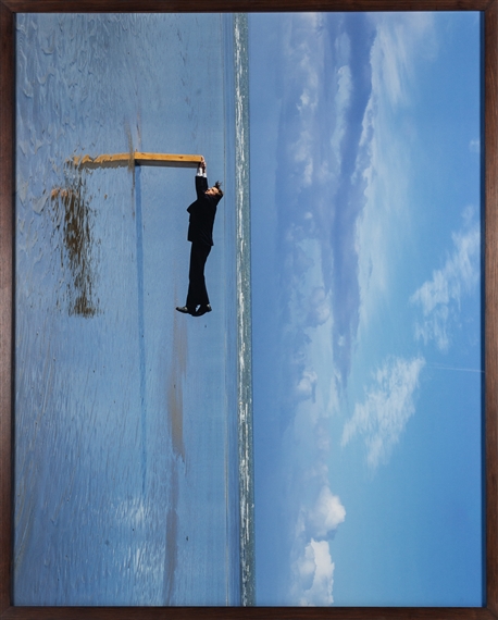 Metaphore photographique by Philippe Ramette, 2003