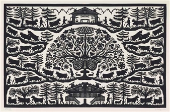 La grande montée à l'alpage des vaches à Sami - Christiane & Jacqueline Saugy