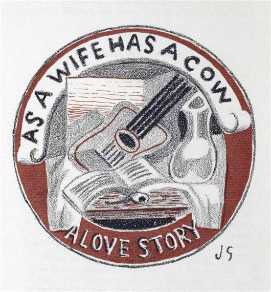 Book Concluding With As a Wife Has A Cow. A Love Story by Juan Gris, Gertrude Stein, 1926