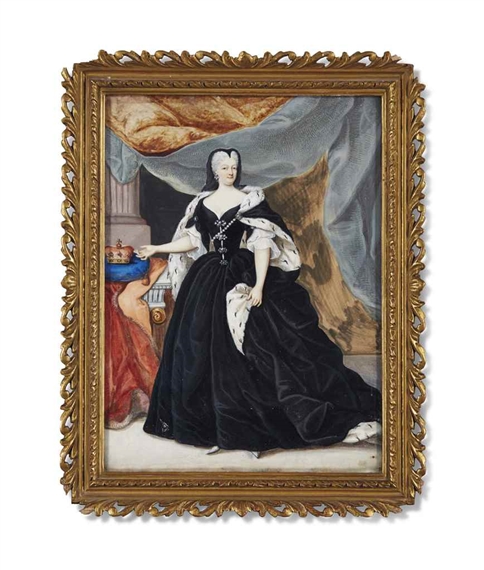 Portrait d'Electrice by German School, 18th Century