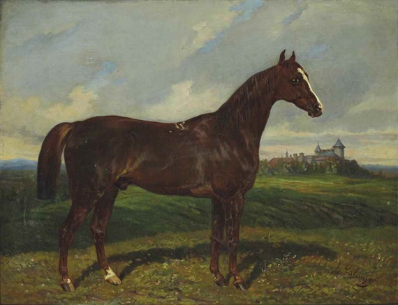 cheval alezan