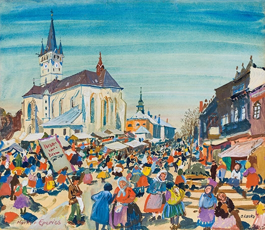 Markt in Eperies