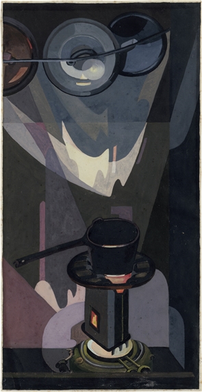 "Den Haag, Küche, Petroleumkocher" by Hannah Höch, 1927