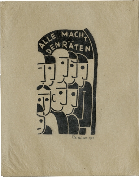 Alle Macht den Räten by Franz Wilhelm Seiwert, 1922