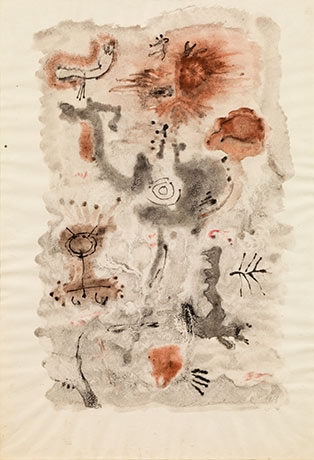 Untitled by Oswald Oberhuber, 1949