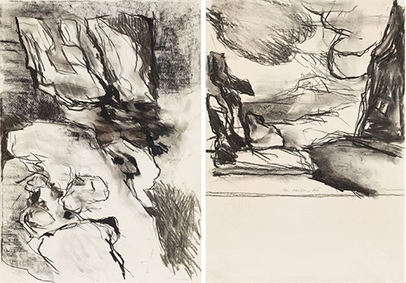 Untitled (mixed lot of 2 works) by Mario Decleva, 1969