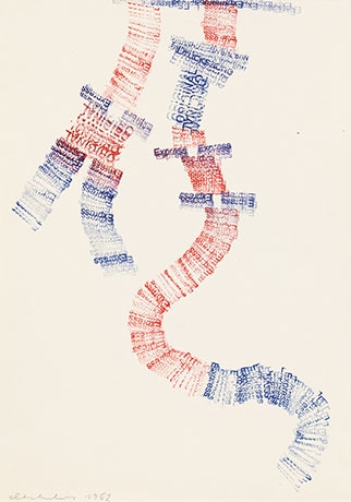 Untitled by Oswald Oberhuber, 1952