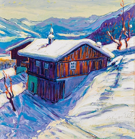 Motiv bei Kitzbühel by Tomasz Metlewicz, 1990
