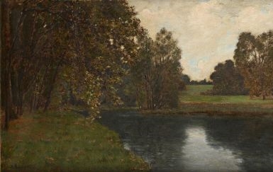 Le parc de Mortefontaine by Joseph Félix Bouchor