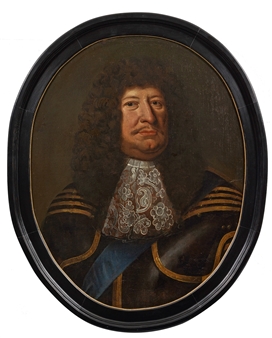 Brustportrait des Kurfürsten Friedrich Wilhelm von Brandenburg - Jacques Vaillant