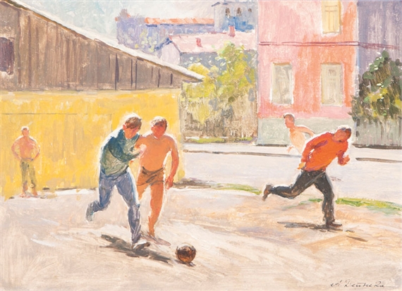 Deyneka Aleksandr | Street Football | MutualArt
