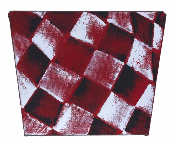 Checkerboard rood-zwart-wit by J.C.J. van der Heyden, 2007