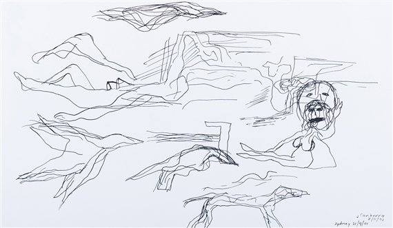 Sunrise by Ken Whisson, 2001