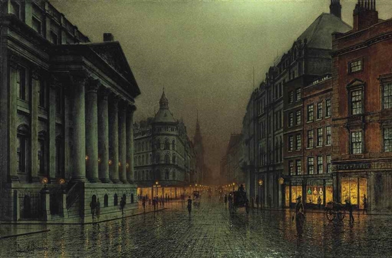The Mansion House, London by Louis Hubbard Grimshaw