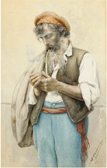 The smoker - A. Moriani