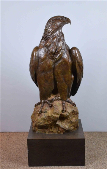 SEATED EAGLE