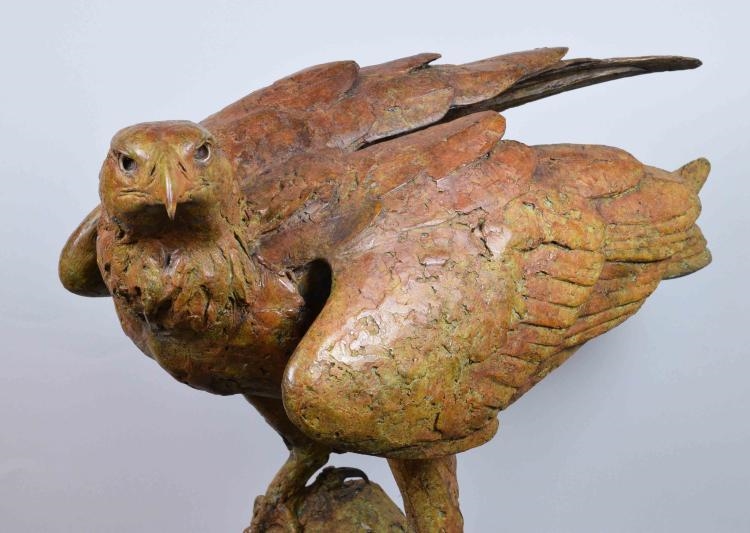 Artwork by Walter Matia, GOLDEN RULE, Made of bronze