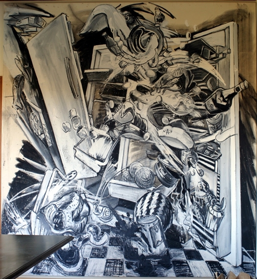 Mike Glier Exploding Refrigerator MutualArt