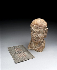 Rare Ming Dynasty bank note found inside ancient Chinese wooden sculpture