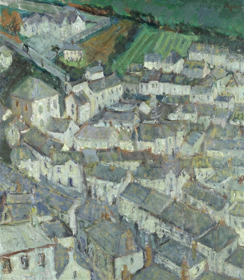 Mousehole rooftops by Adrian Ryan