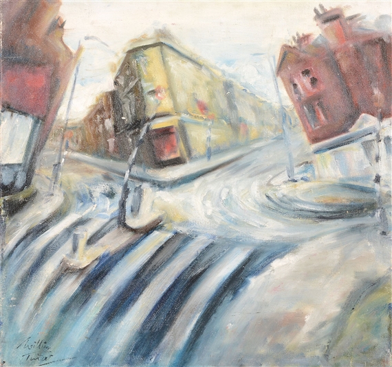 Street Scene by Joseph Mallord William Turner