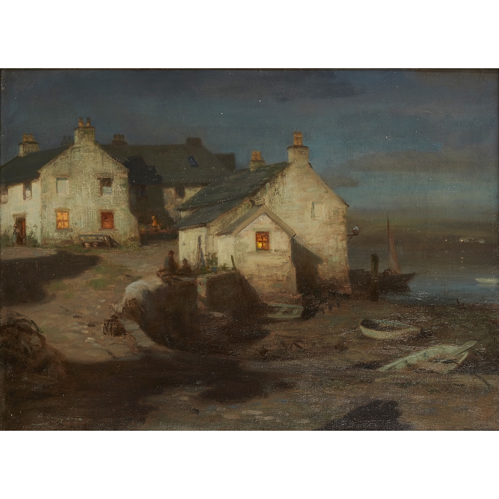 William Stewart MacGeorge | THE HARBOUR, KIRKCUDBRIGHT | MutualArt